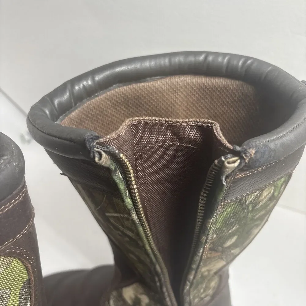RED HEAD BAYOU III Waterproof Snake Boots Camo Size Men’s 6M  #3541632